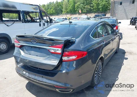 2017 Ford Fusion Titanium from USA, damaged, VIN 3FA6P0K99HR136596